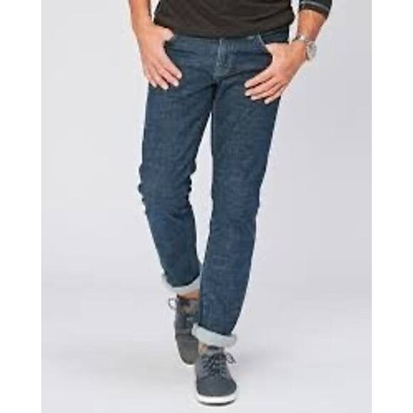 Agave Denim Men’s The Rocker Slim Straight Jean Medium Wash Size 36 - Picture 1 of 14